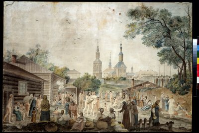 A Cure Bath in Moscow by Gerard de la Barthe