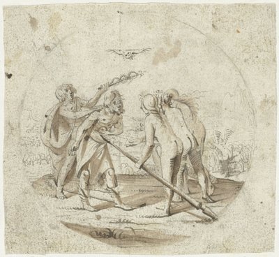 The Judgment of Paris by Gerard ter Borch (I) (possibly)