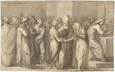 The Marriage Blessing of the Virgin Mary by Gerard ter Borch