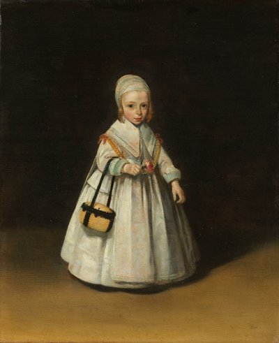 Portrait of Helena van der Schalcke (1646-71). Daughter of Gerard van der Schalcke and Johanna Bardoel and the Future Wife of Nicolaes Eichelberg by Gerard ter Borch (II)
