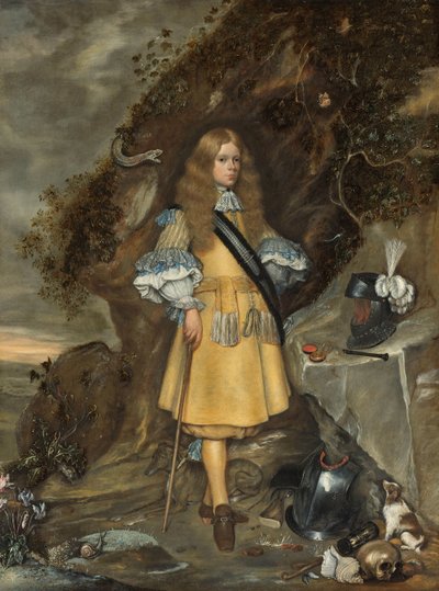 Memorial Portrait of Moses ter Borch by Gerard ter Borch (II)