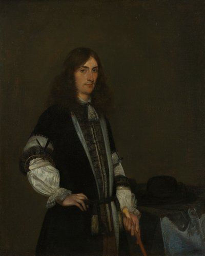 Portrait of François de Vicq (1646-1707) by Gerard ter Borch