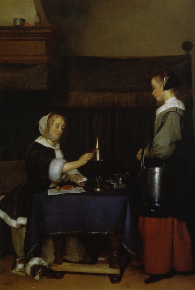 The Correspondent by Gerard ter Borch
