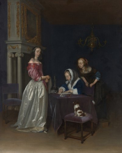 Curiosity by Gerard ter Borch