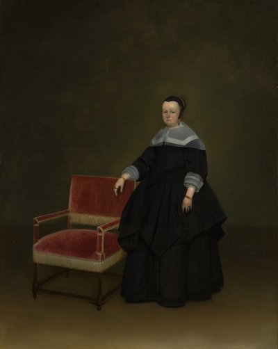 Margaretha van Haexbergen, c.1666-67 by Gerard ter Borch