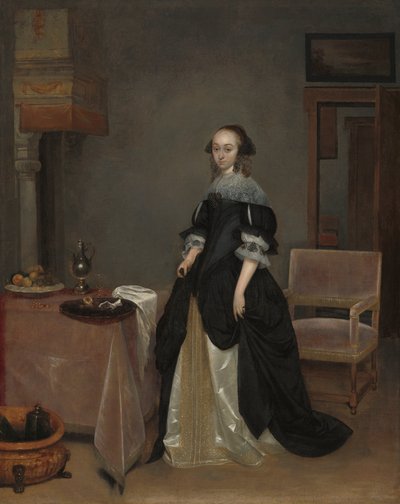 Maria van Suchtelen, c.1666 by Gerard ter Borch