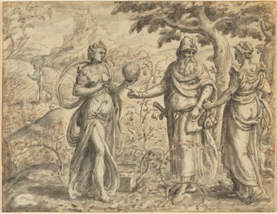 The Seed Received Among the Thorns, from the Parable of the Sower by Gerard van Groeningen