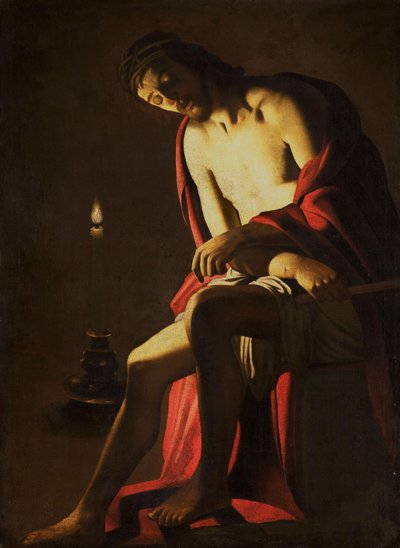 Christ on the Cold Stone by Gerard van Honthorst (copy after)