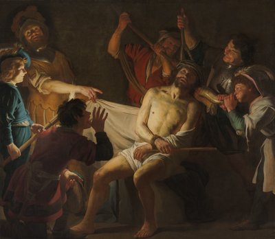 Christ Crowned with Thorns by Gerard van Honthorst