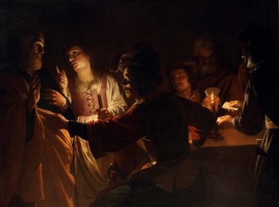 The Denial of Saint Peter by Gerard van Honthorst