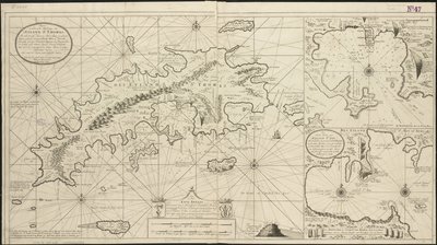 Islands of St. Thomas and St. John by Gerard van Keulen