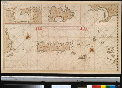 Outline of the Island of St. John of Puerto Rico by Gerard van Keulen