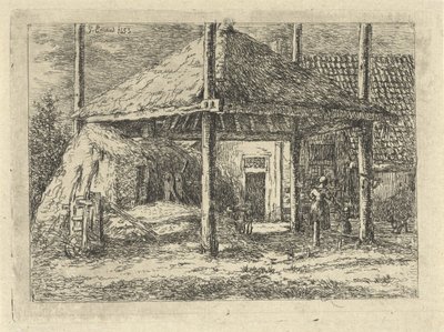 Haystack, Roof of a Hayrick in Pernis by Gerardus Emaus de Micault