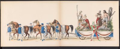 Masquerade of the Leiden Students, 1870 (plate 15) by Gerardus Johannes Bos
