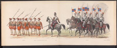 Masquerade of the Leiden Students, 1870 (Plate 18) (Costumed Parade Held by the Members of the Leiden Student Corps on June 7, 1870, to Celebrate the 295th Anniversary of Leiden University) by Gerardus Johannes Bos
