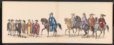 Masquerade of the Leiden Students, 1875 (Plate 15) by Gerardus Johannes Bos