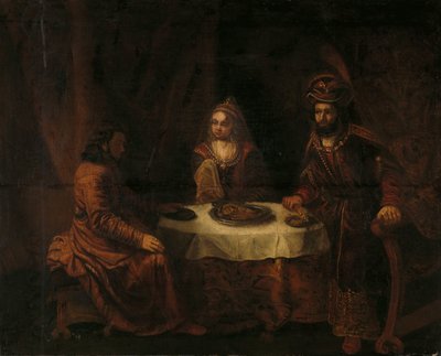 The Wrath of Ahasuerus by Gerbrand van den Eeckhout (manner of)