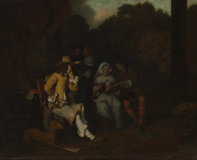 A Musical Party by Gerbrand van den Eeckhout