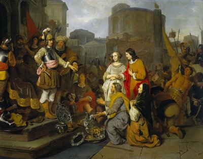 Continence of Scipio by Gerbrand van den Eeckhout