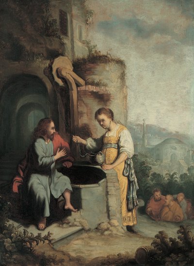 Christ and the Woman of Samaria by Gerbrandt van den Eeckhout