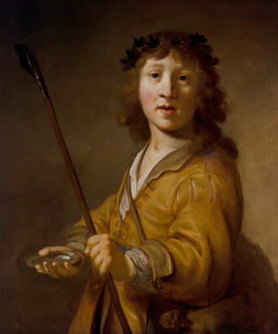 Portrait Of A Boy As Daifilo by Gerbrandt van den Eeckhout
