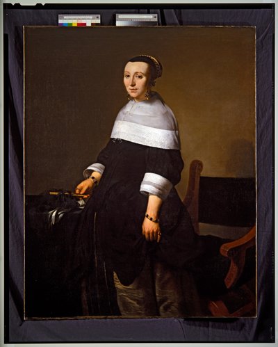 Portrait of his Wife by Gerbrandt van den Eeckhout