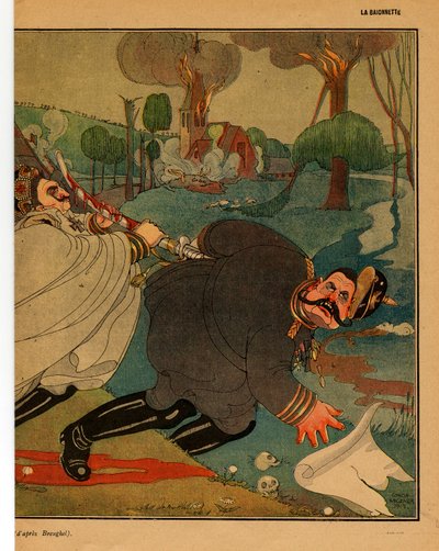 La Baionnette, Satirical in Colors by Gerda Marie Frederike Wegener