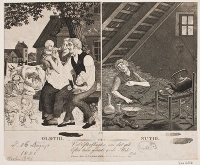 Ancient Times - Modern Times No. 2 by Gerhard Ludvig Lahde