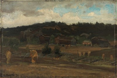 Sheaves of Grain by Gerhard Munthe