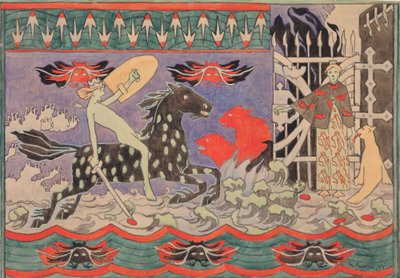 The Horse of Hell by Gerhard Munthe