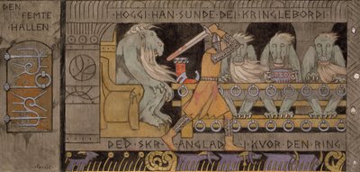 The Fifth Hall by Gerhard Munthe