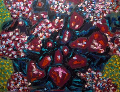 Abstract Floral I by Gerhardt Isringhaus