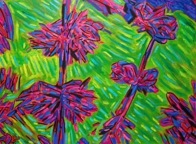 Abstract Imaginary Flowers, 2021 by Gerhardt Isringhaus