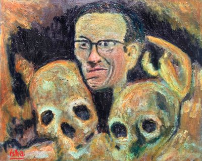 Crumb Skulls (Homage to R.Crumb) by Gerhardt Isringhaus
