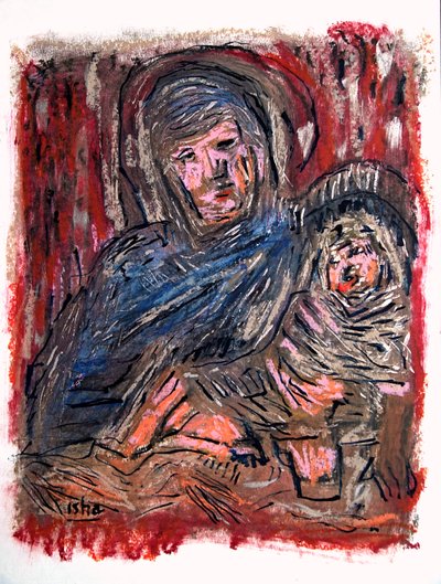 Madonna and Child after Bellini by Gerhardt Isringhaus