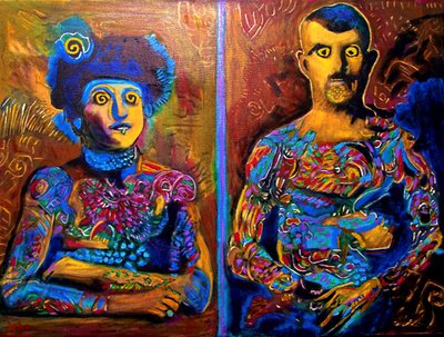 Tattooed Time Travelers, 2023 by Gerhardt Isringhaus