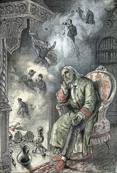 Old Man Remembering His Life by Rengade by Gerlier Gerlier