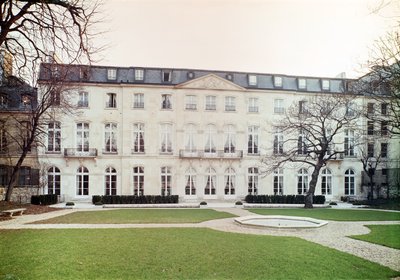 View of the Garden Facade of the Hotel de Beauharnais, Built in 1713 by Germain Boffrand