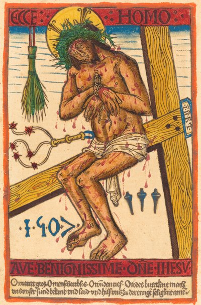 Christ as the Man of Sorrows by German 15th Century