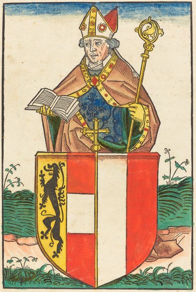 Friedrich Count of Schaumberg - Bishop of Salzburg by German 15th Century