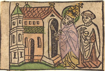 Saint Peter as Founder of the Church by German 15th Century