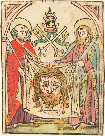 Saints Peter and Paul with the Sudarium by German 15th Century