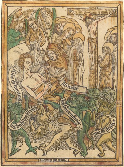 The Last Agony of the Dying Man by German 15th Century