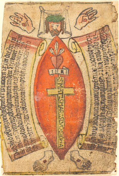 The Measure of the Side Wound and the Body of Christ by German 15th Century