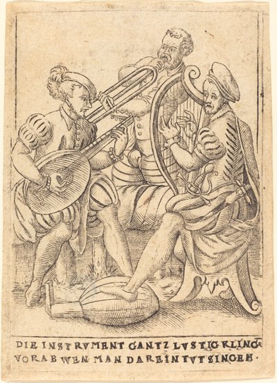 The Instrument Entirely Pleasant to Sound Especially When One Sings Into It by German 16th Century