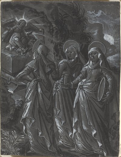 The Three Women at the Tomb by German 16th Century