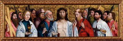 Christ and the Twelve Apostles by German Master
