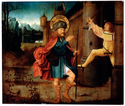The Expulsion of Saint Roch from Rome by German Master