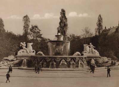 Munich: Wittelsbacher Fountain by German Photographer