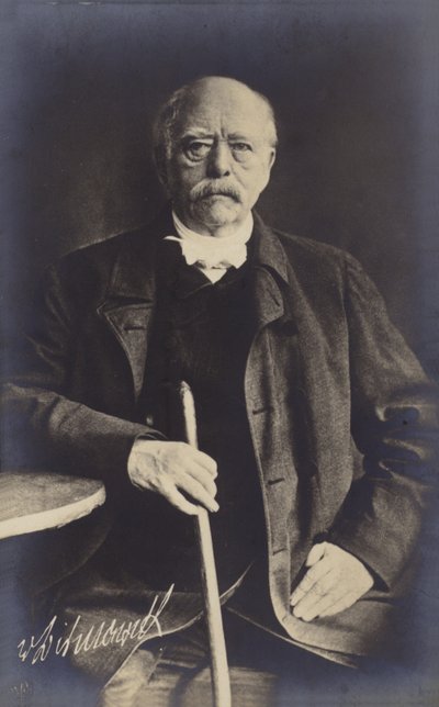 Otto von Bismarck by German Photographer